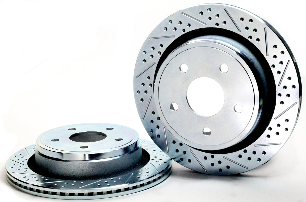 Baer Brake Systems Chrysler, Dodge, Ram Disc Brake Rotor Set  - Rear PN. 53006-020