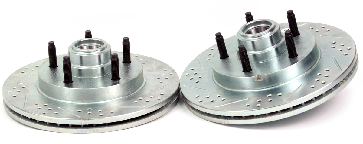 Baer Brake Systems Ford, Lincoln (Disc/Drum - RWD) Disc Brake Rotor Set  - Front PN. 54092-020