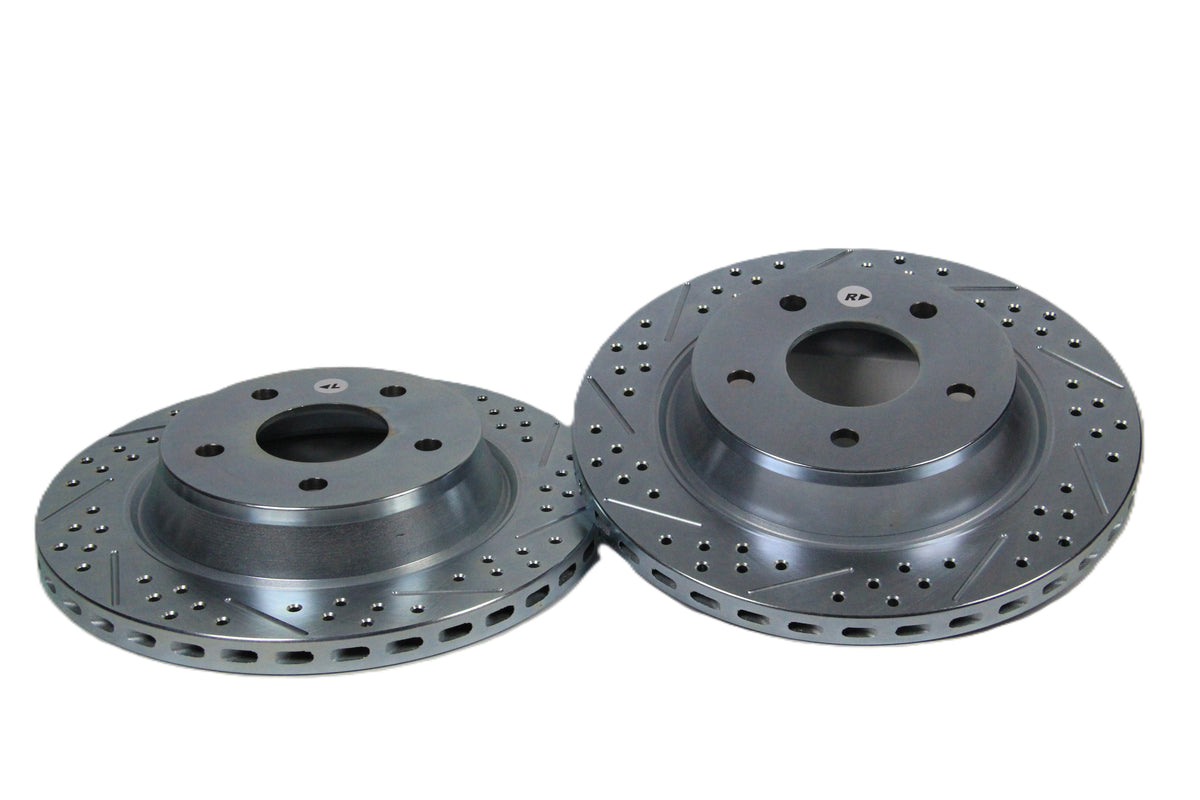 Baer Brake Systems 88-95 Chevrolet Corvette Disc Brake Rotor Set  - Front PN. 55011-020