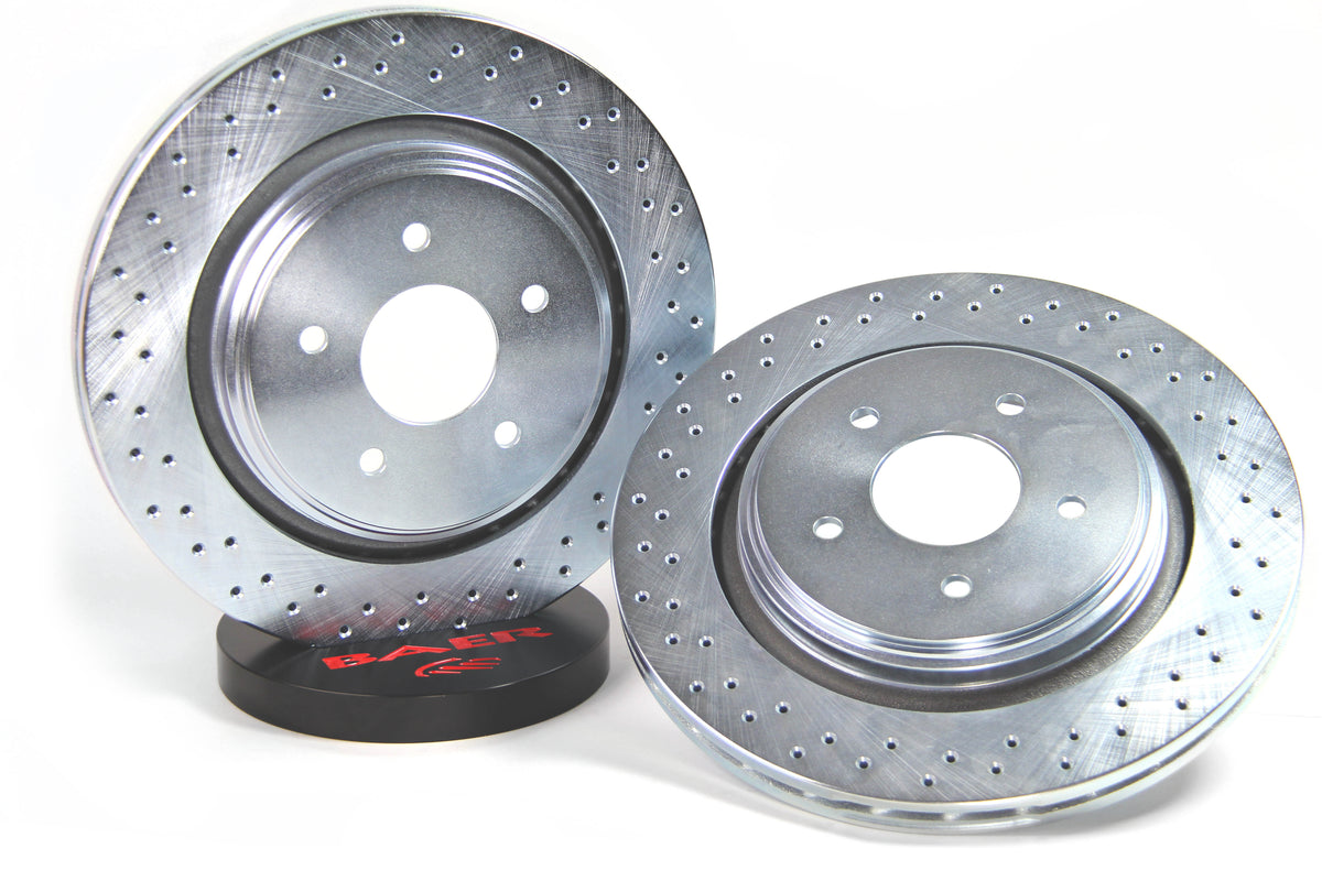 Baer Brake Systems Cadillac, Chevrolet Disc Brake Rotor Set  - Rear PN. 55123-020