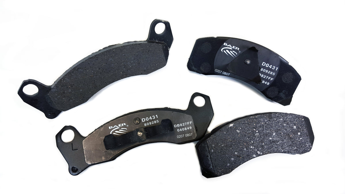 Baer Brake Systems Ford Disc Brake Pad Set  - Front PN. D0431