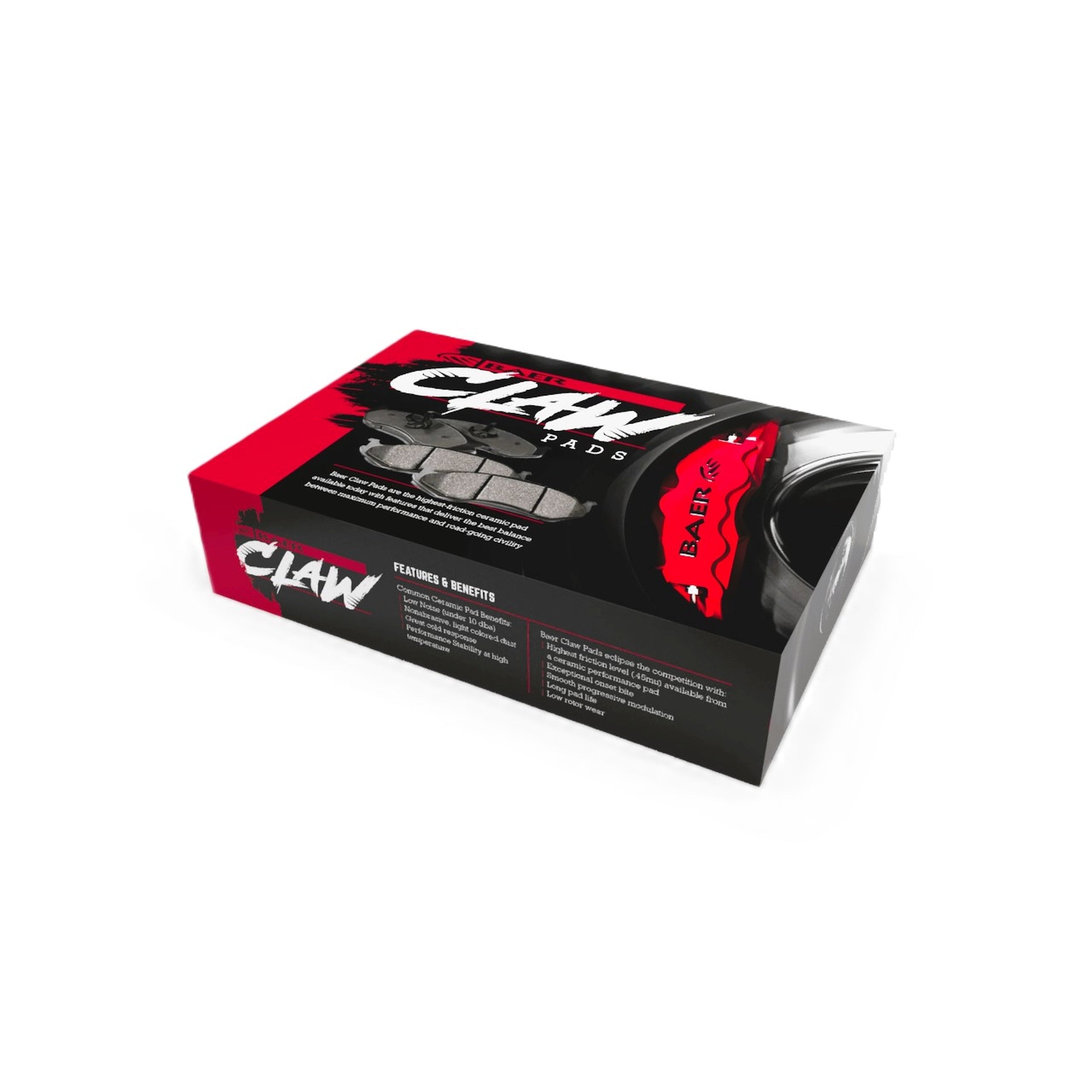 Baer Brake Systems Ford (4WD/RWD) Disc Brake Pad Set - Rear PN. D1691B ...