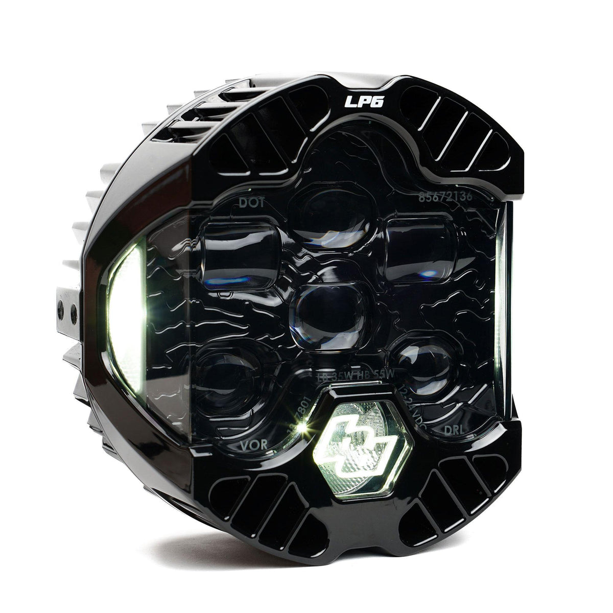 Baja Designs DOT LP6 LED Headlight Replacement, White, Universal 18-0001