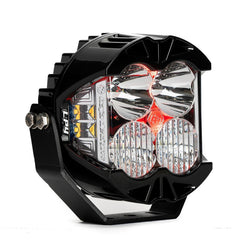 Baja Designs LP4 Pro LED Auxiliary Light Pod, Driving/Combo, Clear, Red Backlight 290014