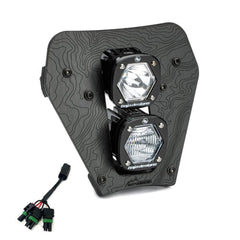 Baja Designs Dual S1 Gemini DC LED Headlight Kit with Hi-Low Harness for 2024-2026 KTM EXC-F 38-7014