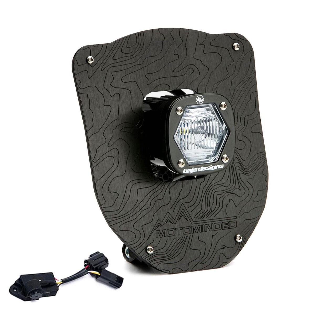 Baja Designs S1 DC LED Headlight Kit with Dimmer for 2024-2026 Husqvarna FE-S, FE, TE 38-7017