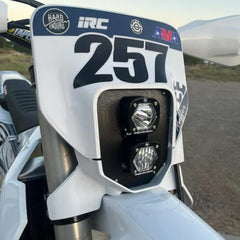 Baja Designs Dual S1 Gemini DC LED Headlight Kit for 2024-2026 Husqvarna FE, TE 38-7022
