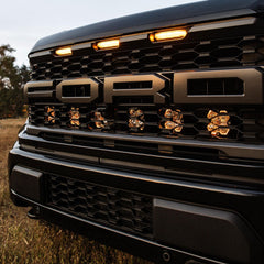 Baja Designs Squadron 2.0 Pro Behind-the-Grille Light Kit, Multi-Pattern, Clear for Ford 2021-26 F-150 Raptor, 2024-26 F-150 Raptor 37/R 44-0017