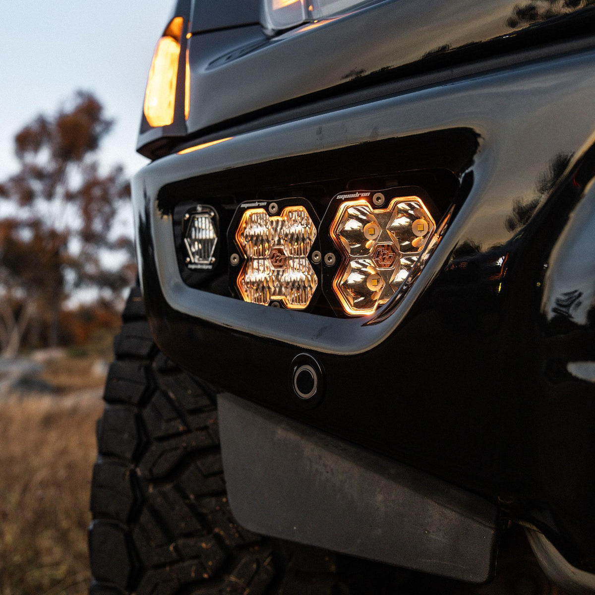 Baja Designs Squadron 2.0 Sport/S1 Fog Pocket Light Kit, Multi-Pattern, Clear for Ford 2021-26 F-150 Raptor 44-0018