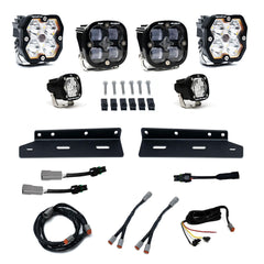 Baja Designs Squadron 2.0 Sport/Squadron SAE/S1 Fog Pocket Light Kit, Spot, Clear for Ford 2021-26 F-150 Raptor 44-0019