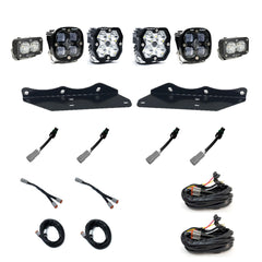 Baja Designs Squadron 2.0 Sport/Squadron SAE/S2 Sport Fog Pocket Light Kit, Multi-Pattern/SAE Fog, Clear for Ford 2017-20 F-150 Raptor 44-0069