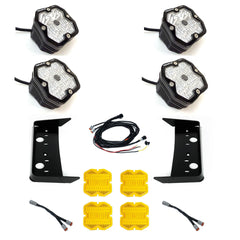 Baja Designs Squadron 2.0 Pro Vent Kit, Multi-Pattern, Clear for Toyota 2022-26 Tundra 44-0078