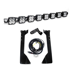 Baja Designs XL Pro Linkable Roof Mount Kit, Multi-Pattern, Clear for Jeep 2007-18 Wrangler JK 44-7851
