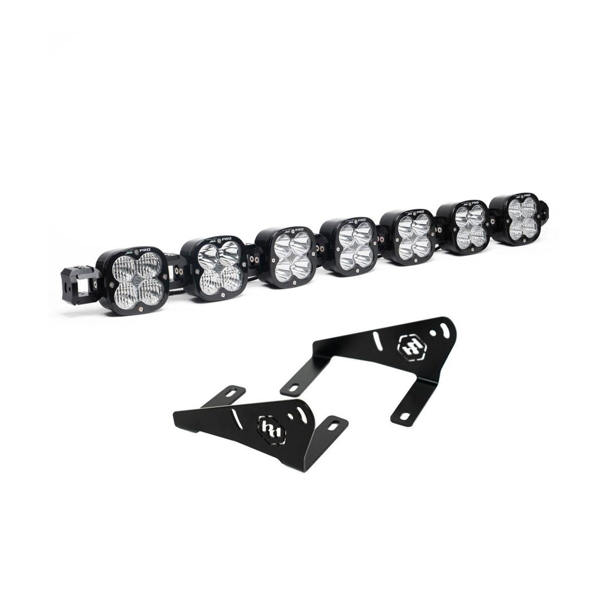 Baja Designs 7XL Pro Linkable Roof Bar Light Kit for Polaris RZR Pro R 44-8094