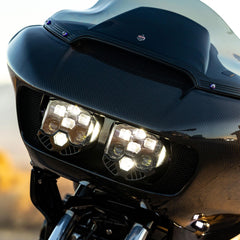 Baja Designs DOT LP6 LED Headlight Kit, White for 2015-2024 Harley Davidson Road Glide 44-8112