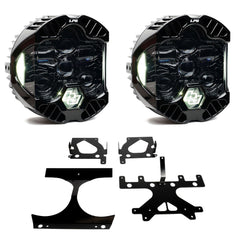 Baja Designs DOT LP6 LED Headlight Kit, White for 2015-2024 Harley Davidson Road Glide 44-8112