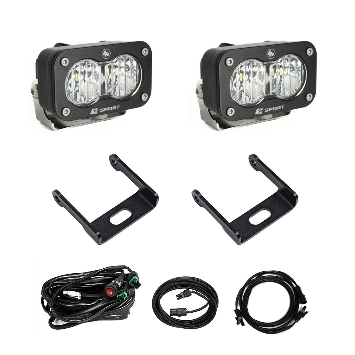 Baja Designs S2 Sport Reverse Light Kit, Toggle Switch Wiring for 2025-2026 Toyota 4Runner 44-8250
