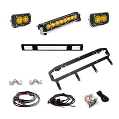 Baja Designs S8 10 in./S2 Pro Grille Light Replacement Kit, Baja Amber for 2025-2026 Toyota 4Runner TRD Pro 44-8294