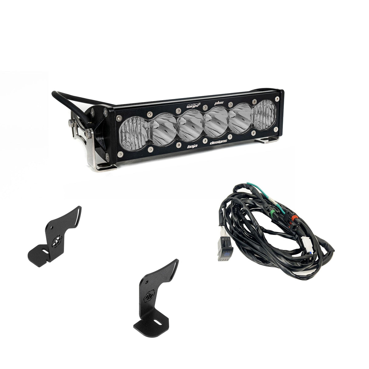 Baja Designs OnX6+ 10 in. Light Bar Hood Mount Kit, Clear for Polaris 2025 RZR Pro R, Pro S, Pro XP 44-8301