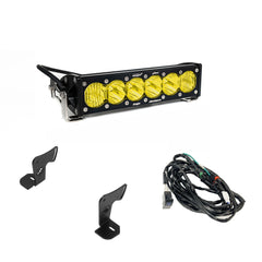 Baja Designs OnX6+ 10 in. Light Bar Hood Mount Kit, Baja Amber for Polaris 2025 RZR Pro R, Pro S, Pro XP 44-8302