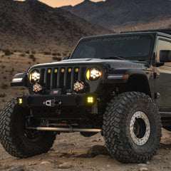 Baja Designs DOT LP6 LED Headlight Kit, White for Jeep 2018-2026 Wrangler JL, 2020-2026 Gladiator JT, with LED Headlights 44-8309