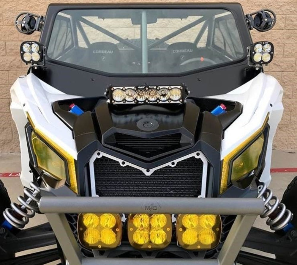 Baja Designs 447097 Can-Am, Maverick X3, OnX6+ Shock Mount Kit, OnX6 Hybrid 10 Inch