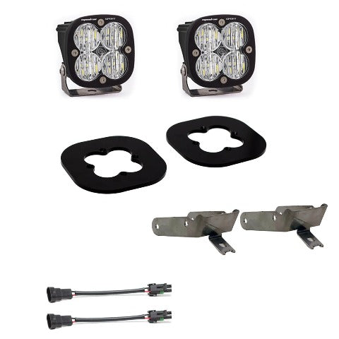 Baja Designs 447630 Super Duty Fog Lights Squadron Sport Super Duty Fog Pocket Kit