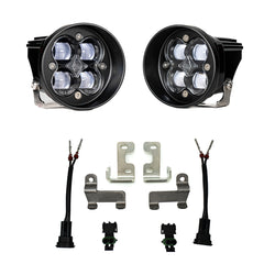 Baja Designs Squadron-R SAE Fog Pocket Kit, SAE Fog, Clear for Toyota 2010-24 4Runner, 2012-23 Tacoma, 2014-21 Tundra, 2023-On Sequoia 447641