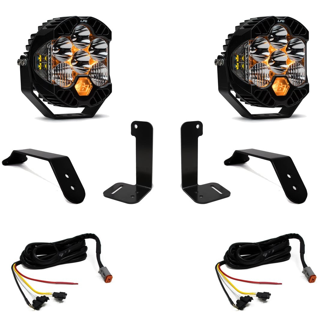 Baja Designs 447659UP Dual LP6 Auxiliary Light Kit w/Upfitter