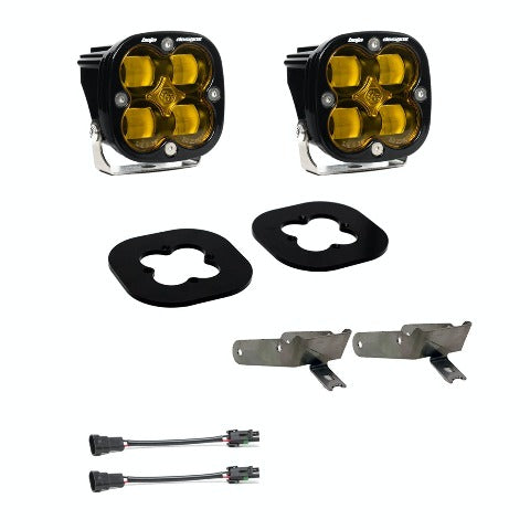 Baja Designs 447731 Ford Super Duty (11-16) Fog Pocket Kit SAE Amber Baja Designs