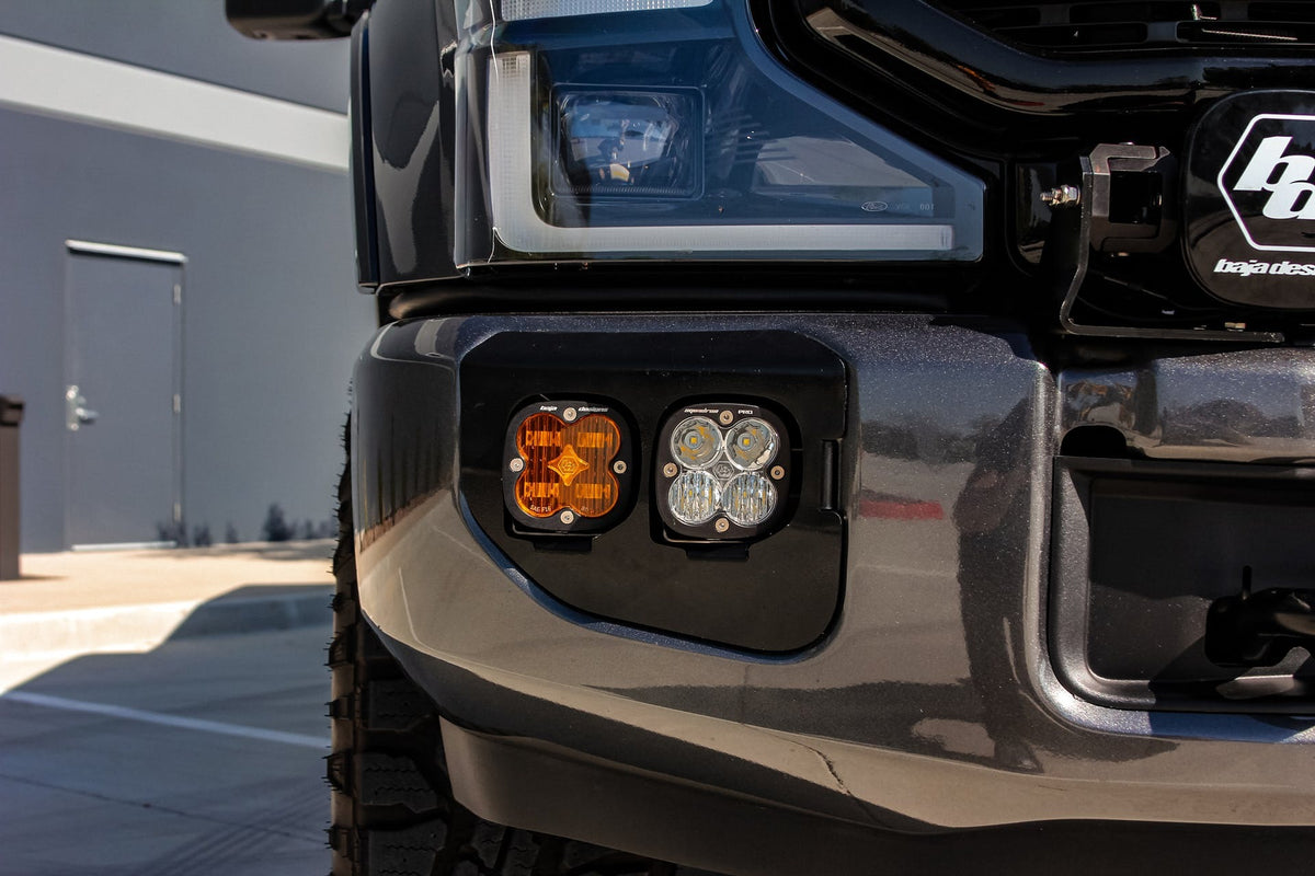 Baja Designs 447737UP Fog Lights FPK Amber SAE/Pro DC w/Upfitter