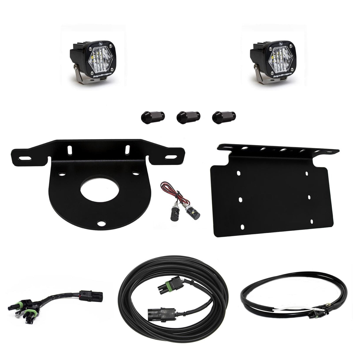 Baja Designs 447765UP Reverse Kit w/Lic Plate w/Upfitter