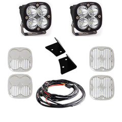 Baja Designs 447796 Jeep, JK Squadron Sport Spot A-Pillar Kit Baja Designs