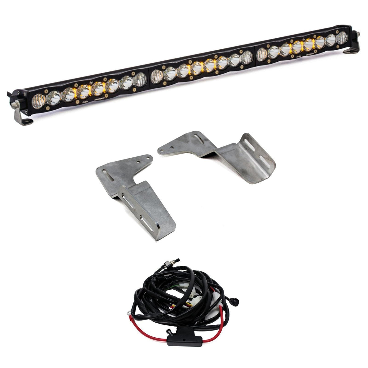 Baja Designs 447801 Toyota, Tacoma S8 30 inch Front Bumper Kit Baja Designs