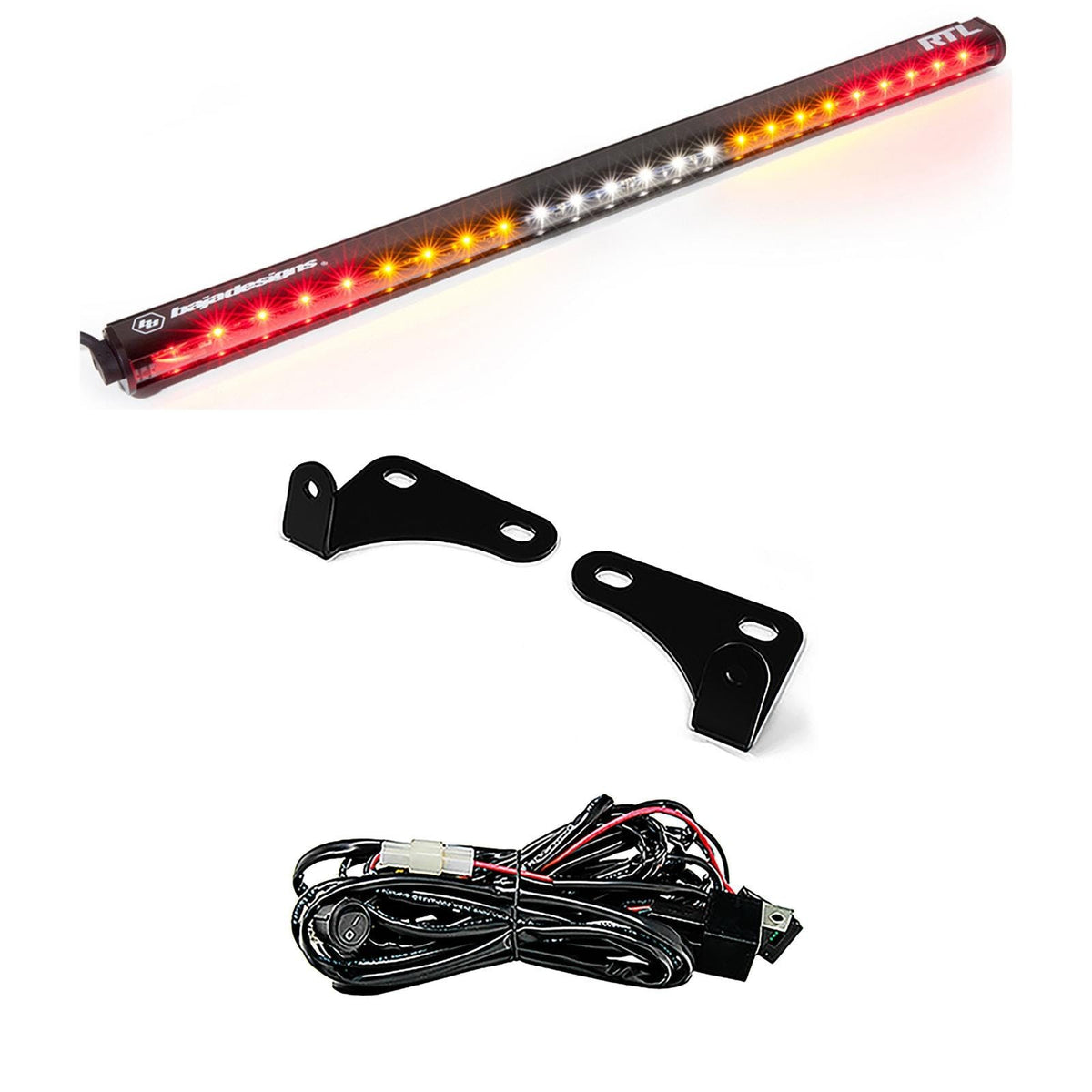 Baja Designs 447812 Polaris RZR 2 Seat 30 Inch RTL-S Rear Light Bar with Bracket Kit Baja Designs