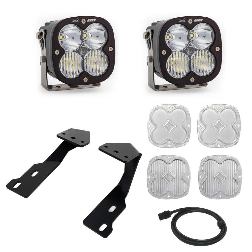 Baja Designs XL80 A-Pillar Kit, Driving/Combo, Clear, Toggle Wiring for Mercedes 2019-26 Sprinter 447858