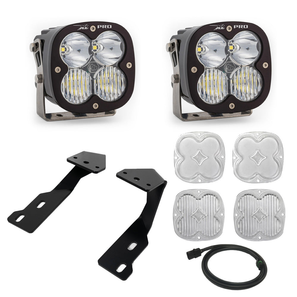 Baja Designs XL Pro A-Pillar Kit, Driving/Combo, Clear, Toggle Wiring for Mercedes 2019-26 Sprinter 447859