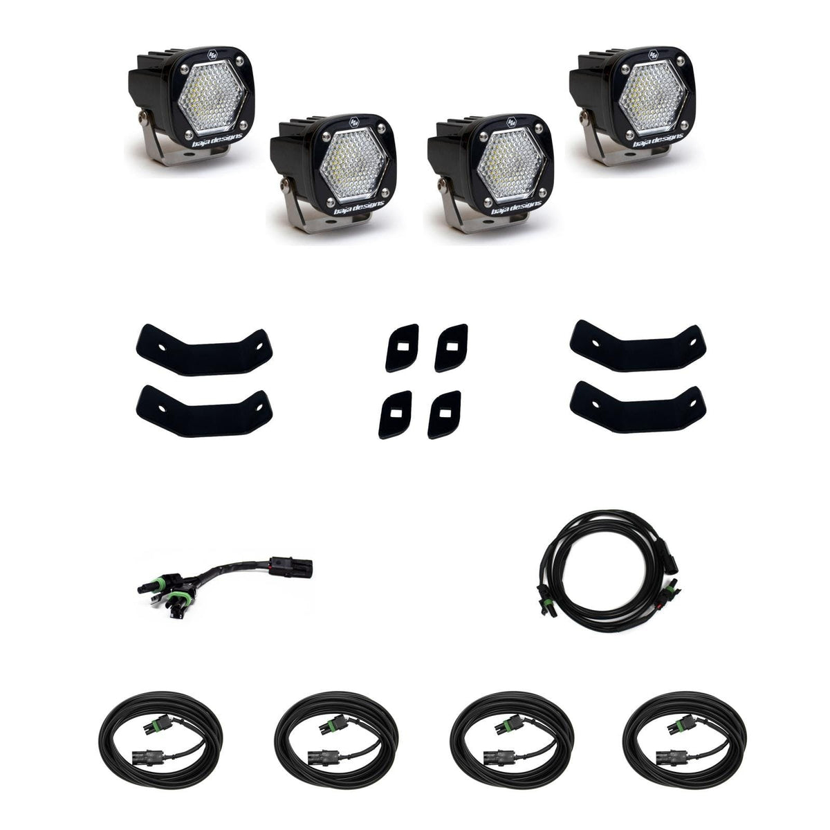 Baja Designs 447862 S1 Roof Rack Rail Kit
