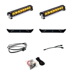 Baja Designs 448066 10 Inch S8 D/C Amber Behind Grill Kit