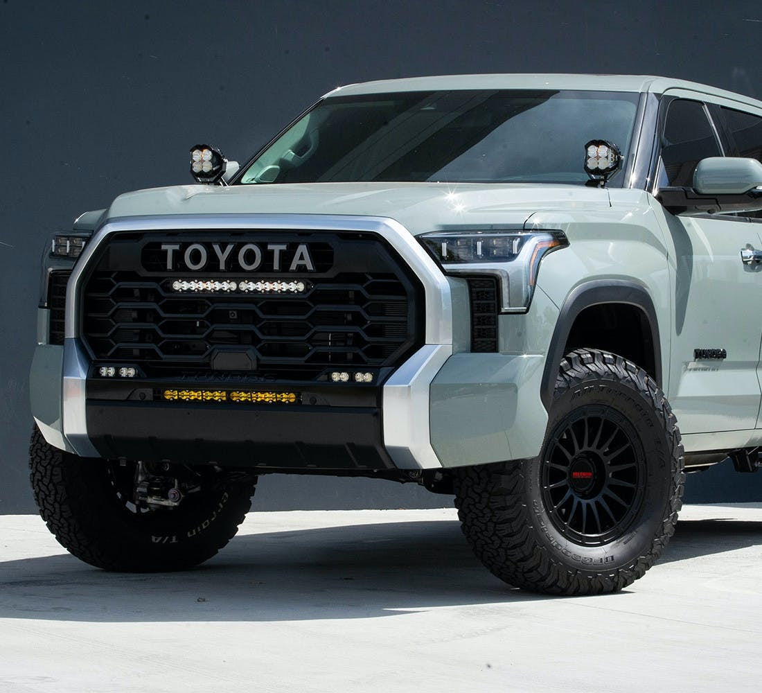 Baja Designs 448076 Toyota Tundra 20 Inch S8 Behind Bumper Kit Clear Baja Designs