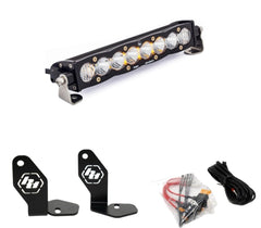 Baja Designs S8 10 in. Hood Mount Light Kit, Clear for Polaris RZR Pro R 448101