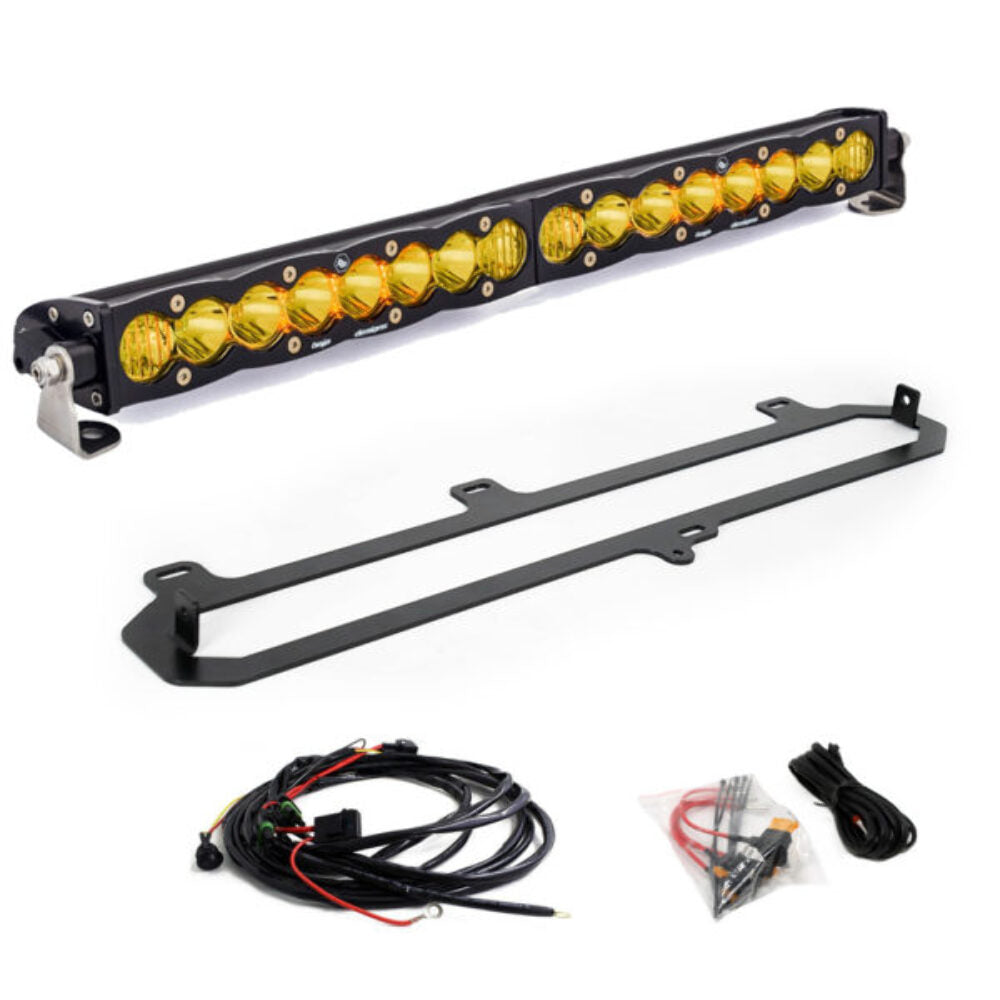 Baja Designs S8 20 in. Grille Light Replacement Kit, Baja Amber for 2022-26 Toyota Tundra TRD Pro 448124