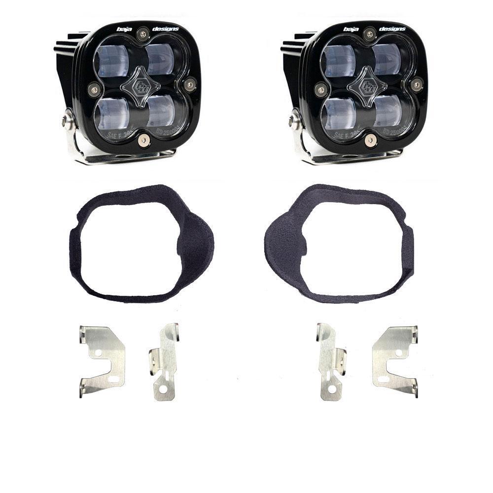 Baja Designs Squadron SAE Fog Pocket Light Kit, Clear for Mercedes 2014-2018 Sprinter Van 448129