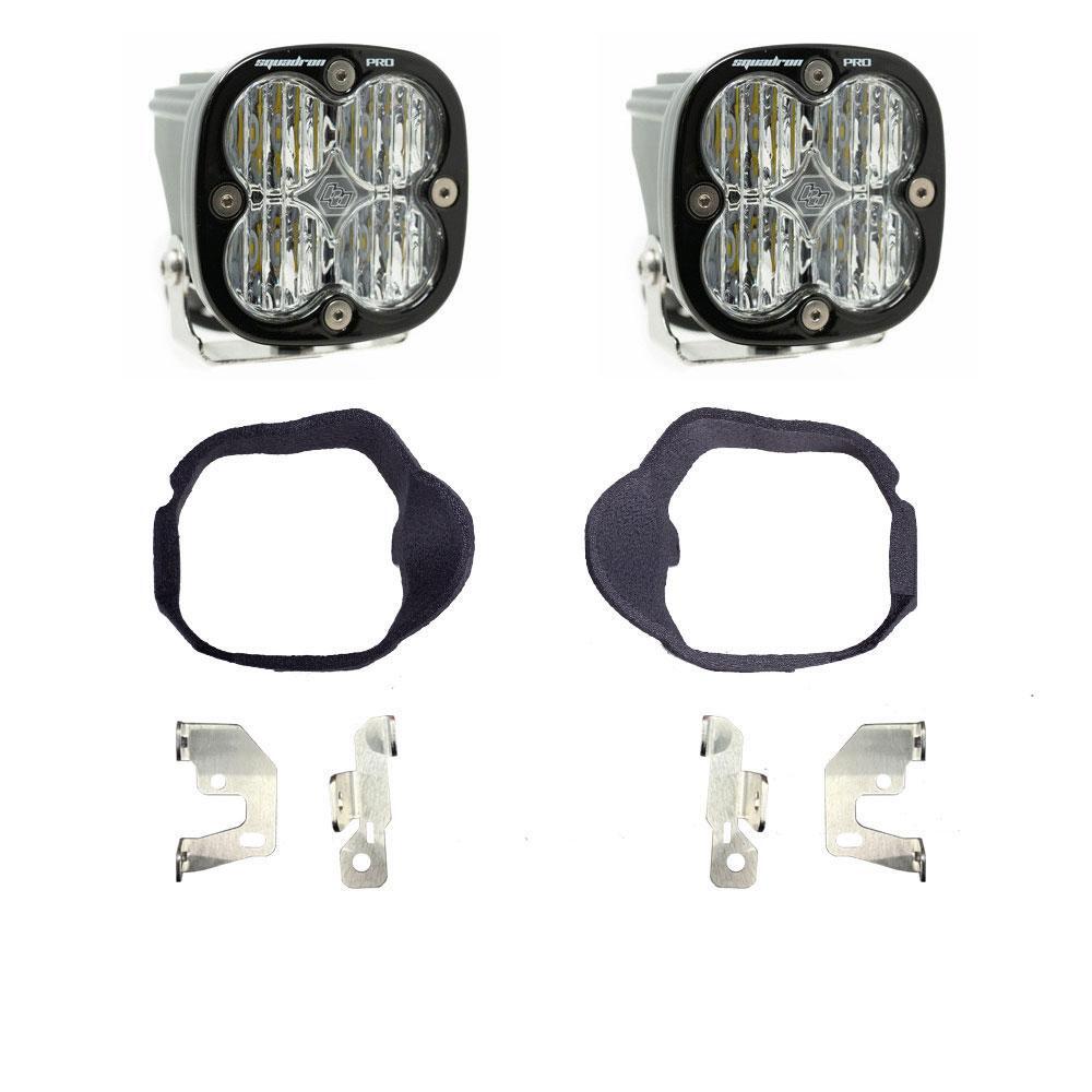 Baja Designs Squadron Pro Fog Pocket Light Kit, Clear for Mercedes 2014-2018 Sprinter Van 448131