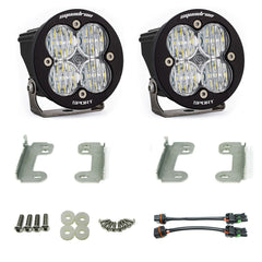 Baja Designs Squadron-R Sport Fog Pocket Light Kit, Clear for Jeep 2007-09 Wrangler JK, with Standard OE Bumper 448146
