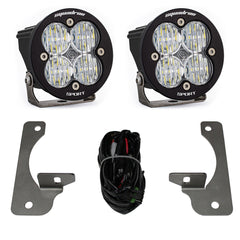 Baja Designs Squadron-R Sport Fog Pocket Light Kit, Clear for Jeep 2007-09 Wrangler JK, with Premium OE Bumper 448147