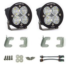 Baja Designs Squadron-R Pro Fog Pocket Light Kit, Clear for Jeep 2007-09 Wrangler JK, with Standard OE Bumper 448148