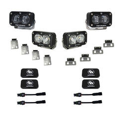 Baja Designs S2 SAE/S2 Pro Fog Pocket Kit for Ford 2021-26 F-150 Raptor, 2023-26 Bronco Raptor, 2024-26 F-150 Raptor 37/R 448182