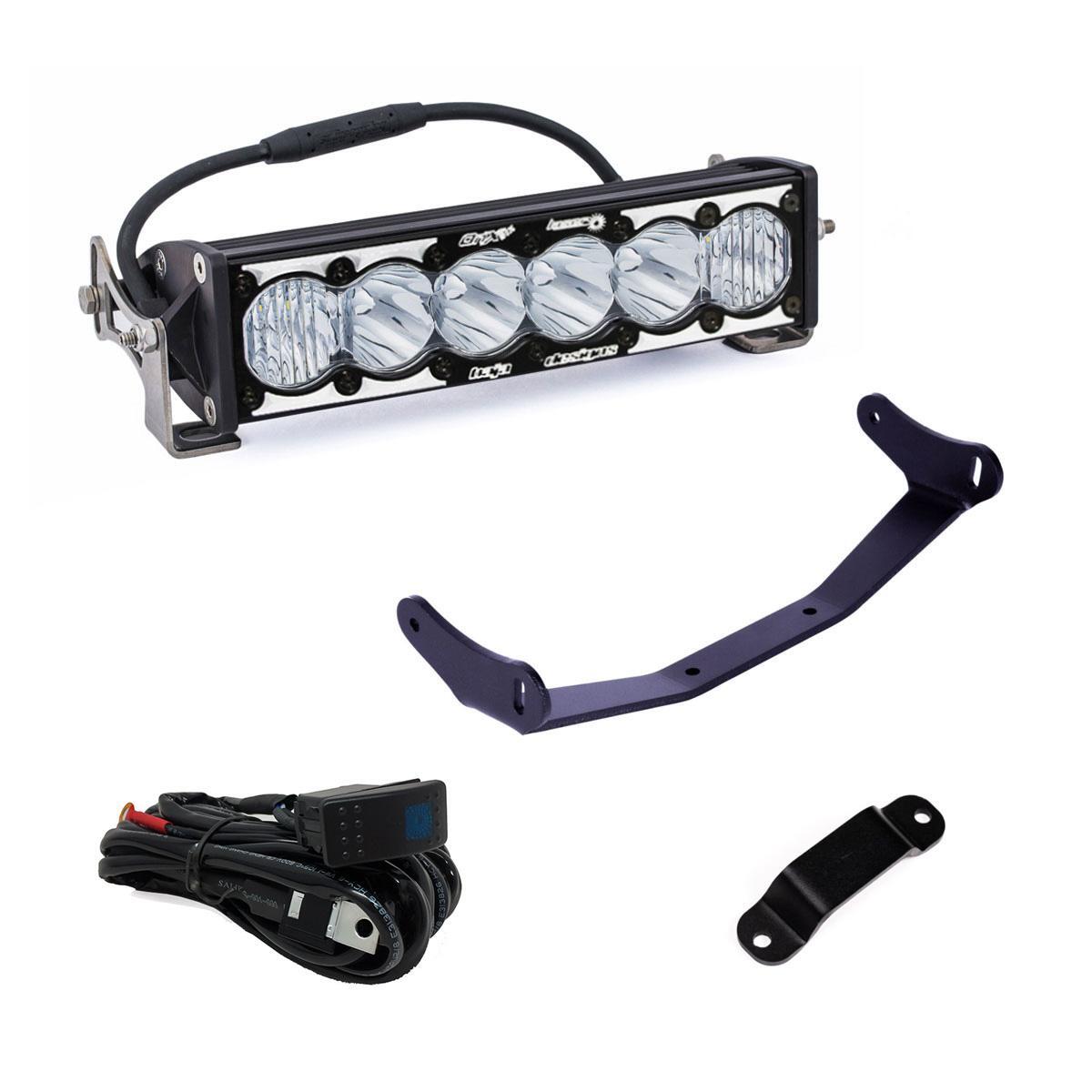 Baja Designs OnX6+ 10 in. Laser Hybrid Shock Tower Light Kit for Can-Am Maverick R 448194