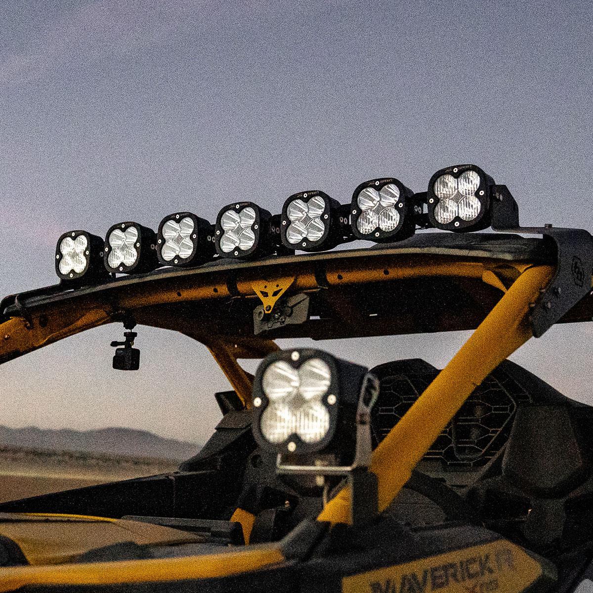 Baja Designs 7XL Sport Linkable Roof Mount Kit for Can-Am Maverick R 448200